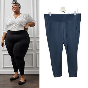 Torrid Pixie Skinny‎ Studio Luxe Ponte High-Rise Pant Black Plus Size 1X